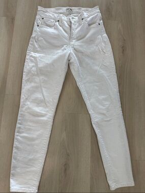 J. Crew White Denim Jeans